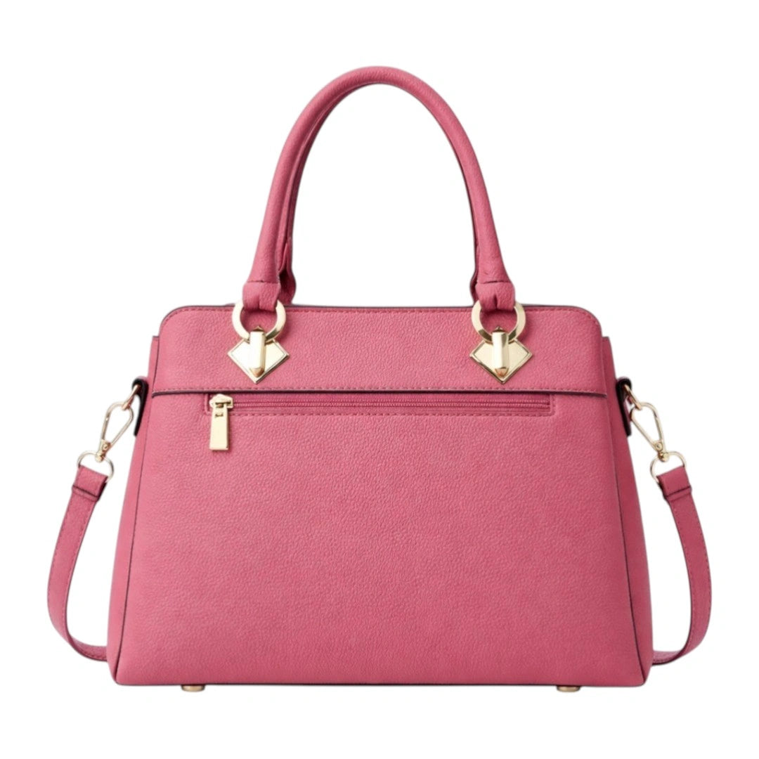Velzir Elegant Rose Pink Women Shoulder Bag