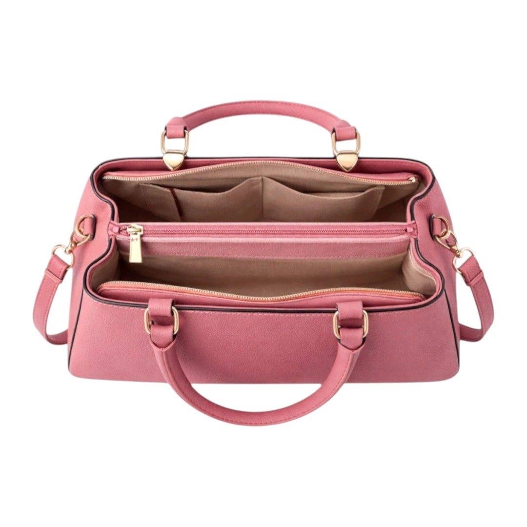 Velzir Elegant Rose Pink Women Shoulder Bag