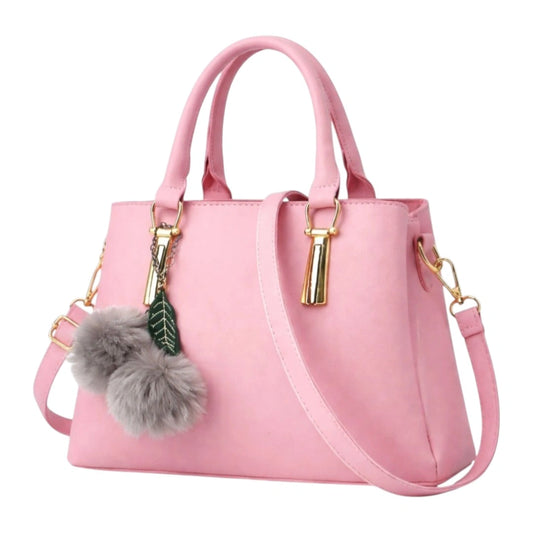 Velzir Women Light Pink Leather Shoulder Bag
