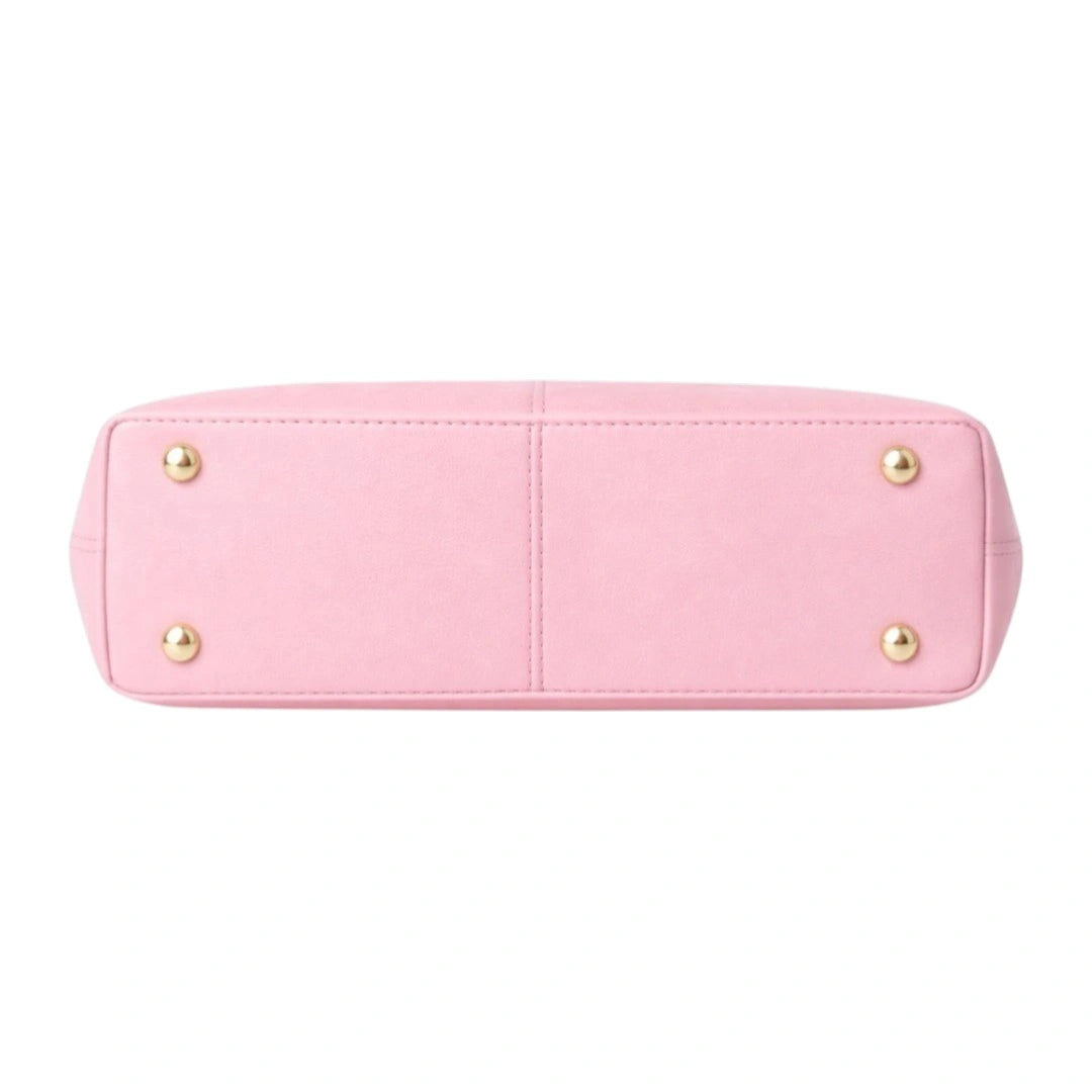 Velzir Women Light Pink Leather Shoulder Bag